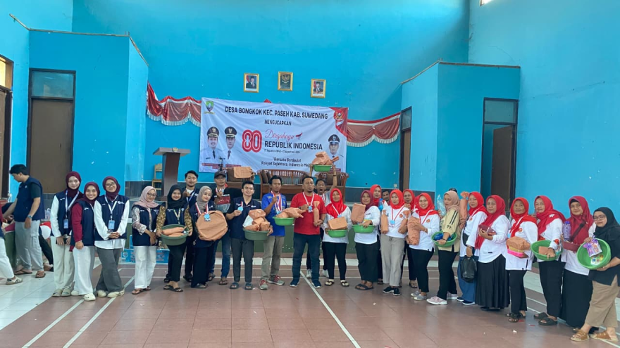 Semarak HUT RI ke-80, Desa Bongkok Gelar Aneka Perlombaan